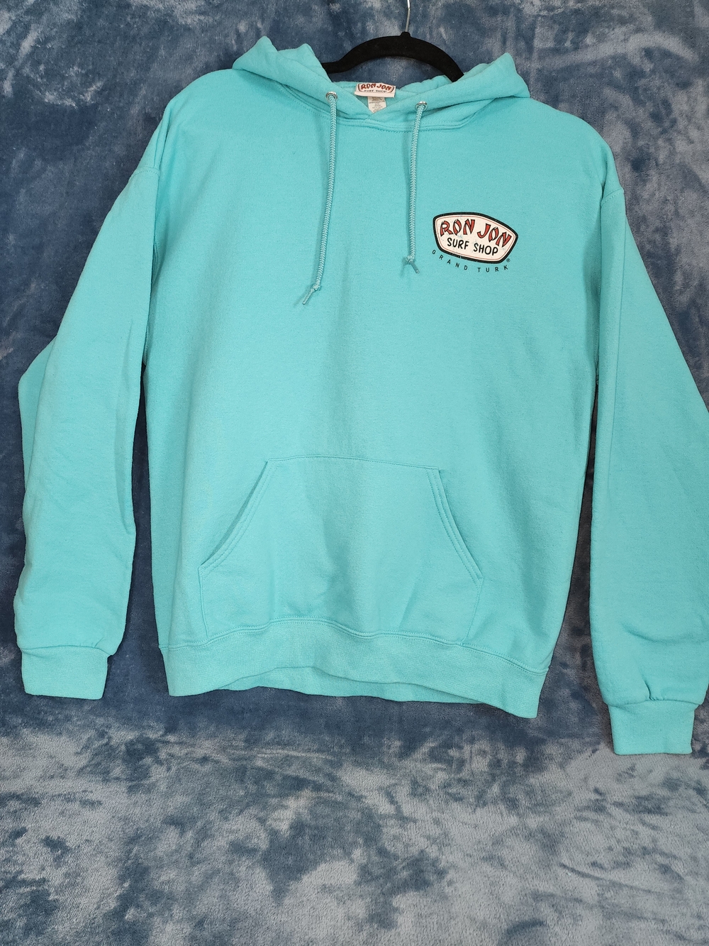 Ron Jon Aqua Blue Pullover Hoodie